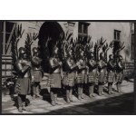 [WOJSKO POLSKIE] 6 photographs from the parade of armored, cavalry and infantry troops at Pole Mokotowskie. Warsaw, late 1920s.