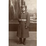 [Polish Army] Photograph of a lancer (3rd Lancer Regiment?). Photo by Titian, Warsaw