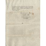 [Numismatics, November Uprising] MEDAILLE POLONAISE. Leaflet printing announcing plans to mint and subscribe to the "Polish Medal" to commemorate the anniversary of the November Uprising. Lyon, after November 15, 1831]