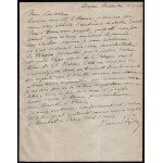 [STYKA Jan] Handwritten letter to an unknown person in Paris. The painter expresses his joy at the rebirth of Poland and the election of Pius XI as pope. Date. Capri, Certosella 14.9.1922.