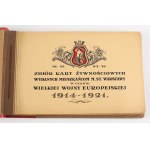A collection of food cards from 1914-1921, Warsaw.