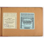 A collection of food cards from 1914-1921, Warsaw.