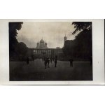 [WARSAW] Set of 3 pre-war photographs of Warsaw city landmarks: the Royal Baths, the Saxon Palace, and St. Alexander Nevsky Cathedral. Warsaw, pre-1921.