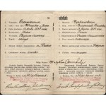 I W. WY] Central Civic Committee of the Kingdom of Poland Podolski District. Card certificate. Vinnitsa in Podolia, dn. 30 (17) April 1918.