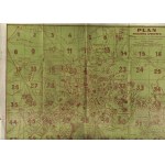 Plan of the city of Lviv published by the Academic Bookstore in Lviv. Lviv, 1930s.