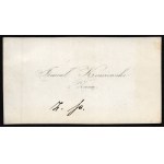 [KRUSZEWSKI Marceli Ignacy] General Kruszewski with his Wife. Ignacy Marceli Kruszewski (1799-1879) - Colonel of the Polish Army, Major General of the Belgian Army.