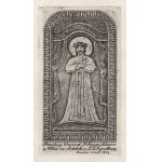 [From the famous collection of tinsel of Konstanty Tyszkiewicz, VILNA] PERLI Antoni, SKRZYCKI Maurycy - The True Image of P. Jesus Nazaren. in Vilnius on Antokol at X.X. Trinitarians.