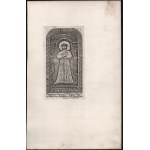 [From the famous collection of tinsel of Konstanty Tyszkiewicz, VILNA] PERLI Antoni, SKRZYCKI Maurycy - The True Image of P. Jesus Nazaren. in Vilnius on Antokol at X.X. Trinitarians.