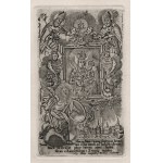 [From the famous collection of plates of Konstanty Tyszkiewicz, VILNO] SOWIŃSKI Tomasz - Matka Boska Kamieniecka. Copperplate. Print from the 19th century.