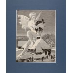 [Stencil woodcuts] PILLATI Xavier (1843-1902) - Frost. Ryt. Jan Styfi. Woodcut from the weekly magazine "Kłosy" no. 553/1876