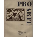 [CZECZOT Andrzej, oryg. drzeworyty] Pro Arte. Polish Art. In the Western World (Sztuka polska w świecie). Autumn 1987. Wydawca Ewa i Wojtek Fibak, Nowy York.