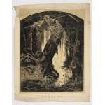 GROTTGER Artur (1837-1867, according to) - Puszcza [from the portfolio "Lithuania"]. According to Grottger. Wyd. "Urania" Warsaw 1921.