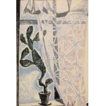 KARWOWSKI Lukasz (1911 - 1979) - Cactus on the windowsill. Mixed technique