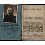 [Polish Tatra Society] PTT Membership Legitimation. Lviv Branch. For Edward Kozlowski, zam. in Dolina. 1937 r.