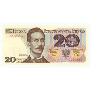 20 or 1982, série T