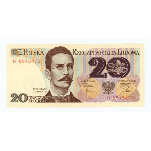 20 oro 1982, serie H