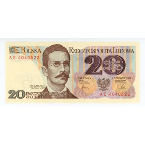 20 gold 1982, AE series
