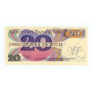 20 oro 1982, serie AA
