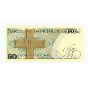 50 złotych 1975, seria BA 0100400