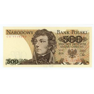 500 złotych 1979, seria CA
