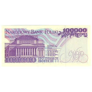 PLN 100.000 1993, serie N