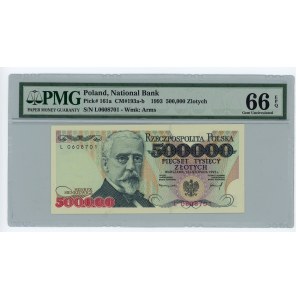 500.000 PLN, Serie L, PMG 66 EPQ