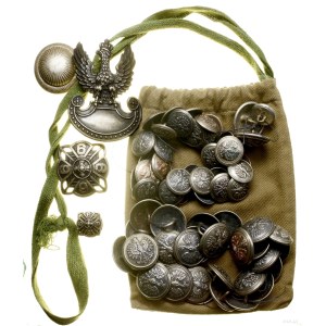 Poland, set of military memorabilia after Capt. Stanislaw Ziemba of Vilnius
