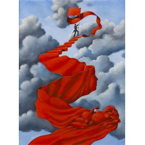 Rafał Olbiński (nato nel 1943, Kielce), Overture (Risoluzione duratura) , 2019