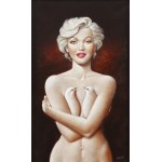 Rafał Olbinski (b. 1943, Kielce), "Marilyn Outisde the Box," 2018