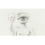 Rafal Olbinski (b. 1943, Kielce), "Bas Rouge," 2020