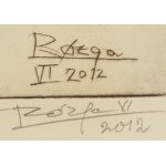 Leszek Rózga (1924 Zgierz - 2015 Lodz), Sketchbook - Eye of the Prophet, 2012