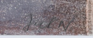 Juliusz Narzyński (1934 Warszawa - 2020 Warszawa), Kartka bożonarodzeniowa, 2014