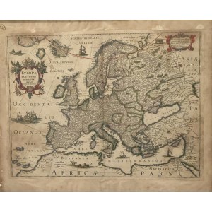 Henricus Hondius, Map of Europe, 1631.