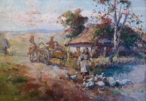 Juliusz Słabiak, Pejzaż wiejski
