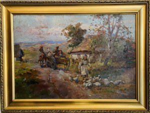 Juliusz Słabiak, Pejzaż wiejski