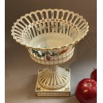 Carl Thieme Potschappel, Porcelain Jacquardiniera