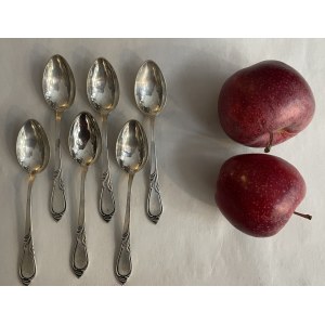 Hefra, Silver teaspoons cut Rhapsody