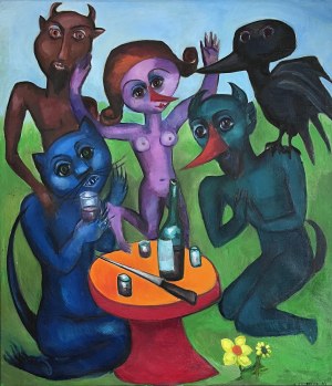 Krystyna Brzechwa, Przy stole, 1993