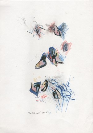 Tomasz Ciecierski (1945 Kraków - 2024 Warszawa), Bez tytułu, 1996