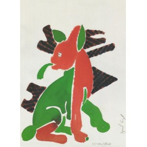 Ryszard Grzyb (b. 1956 Sosnowiec), Spotted Cat, 2006