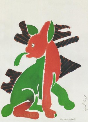 Ryszard Grzyb (ur. 1956 Sosnowiec), Kot plamiasty, 2006
