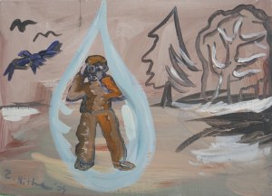 Zdzisław Nitka (ur. 1962 Oborniki Śląskie), Fotograf w kropli deszczu, 2004