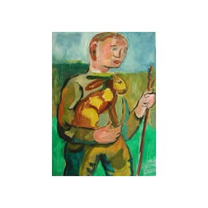 Zdzisław Nitka (nato nel 1962 a Oborniki Śląskie), Portando la lepre, 2000