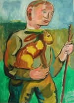 Zdzisław Nitka (ur. 1962 Oborniki Śląskie), Niesienie zająca, 2000