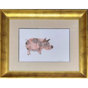 Józef Wilkoń, Maciora, 'Bajki o zwierzętach’ Ignacego Krasickiego