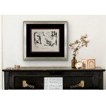 Pablo Picasso (1881-1973), Femme au repos entourée de spectateurs, de la série 347 (Kobieta odpoczywajaca w otoczeniu widzów, z serii 347)