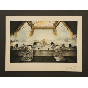 Salvador DALI (1904-1989) „Sakrament Ostatniej Wieczerzy” (The Sacrament of the Last Supper). 1970-1980 (1955)