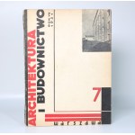 (Article on the formation of the Prudential) Architektura i Budownictwo: miesięcznik ilustrowany, no. 7 [Warsaw 1933].