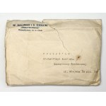 Three wristbands of the Capital Committee for Social Self-Help along with an envelope [1939].