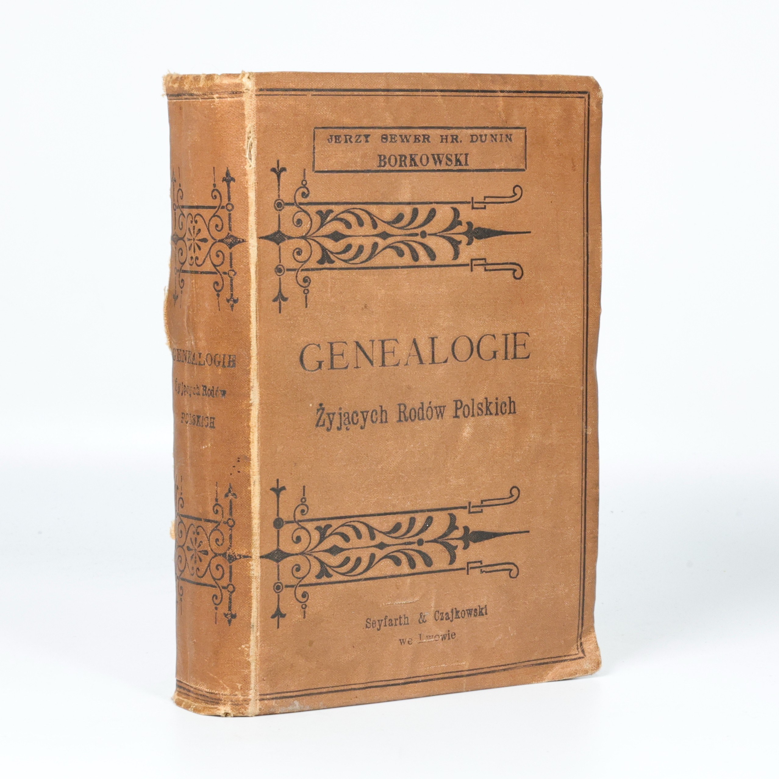 Jerzy Borkowski, Genealogie żyjących utytułowanych rodów polskich, Lwów 1895